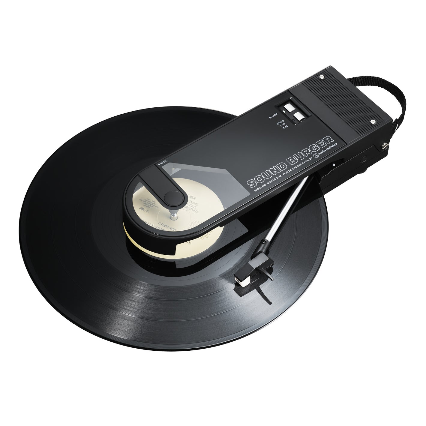 Audio Technica AT-SB727 SOUND BURGER Table tournante Bluetooth Portative