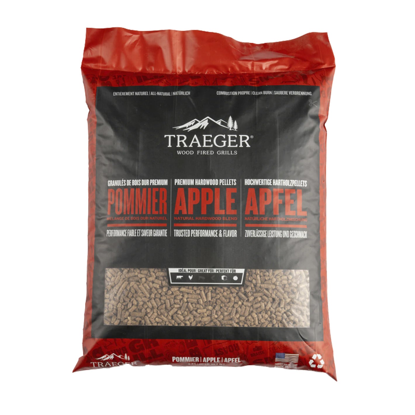 Traeger BBQ APPLE TREE Pellets PEL343