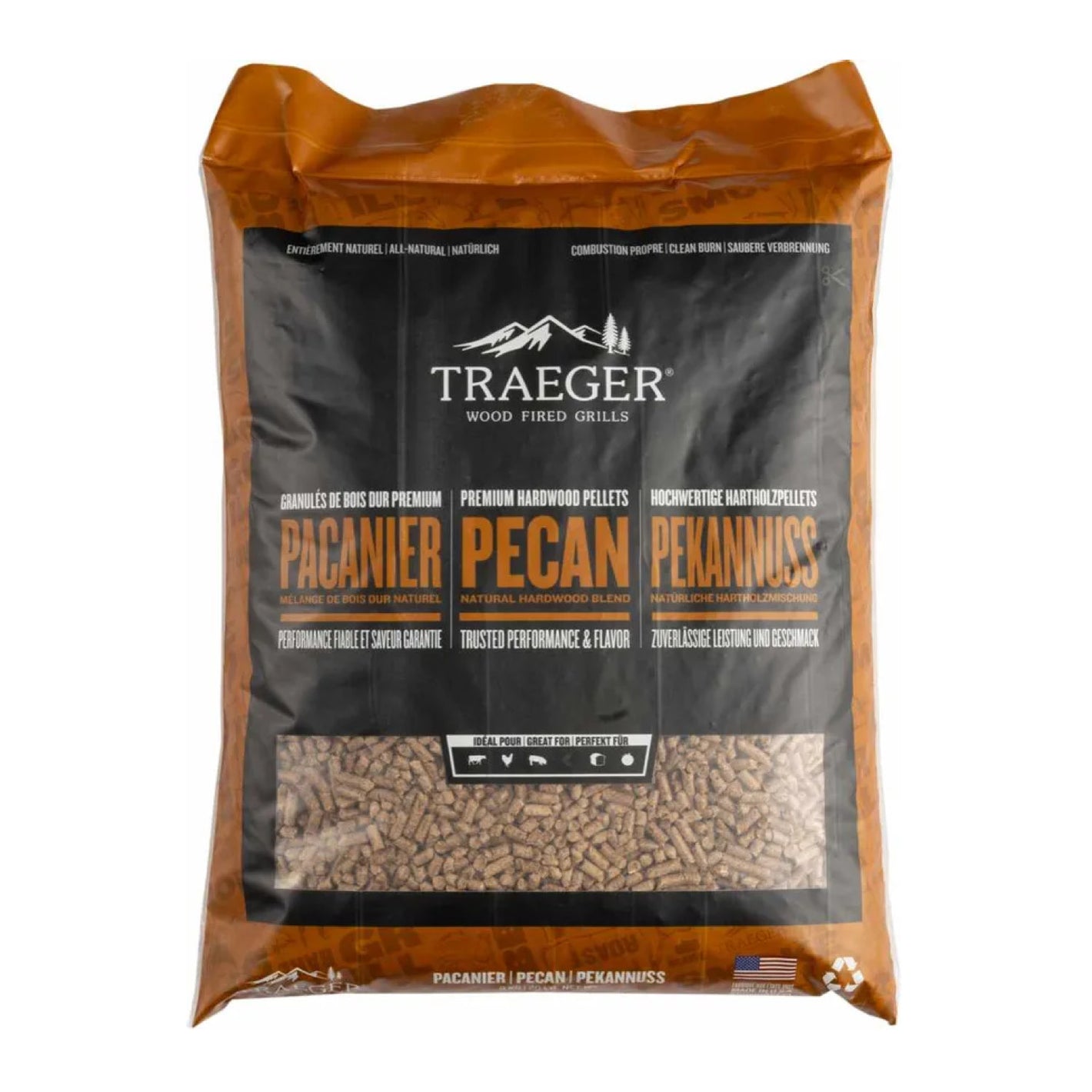 Traeger BBQ PECAN PELLETS PEL340