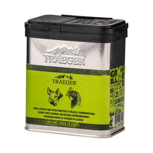 Traeger BBQ "RUB" SPICE COATING for PORK and POULTRY SPC193