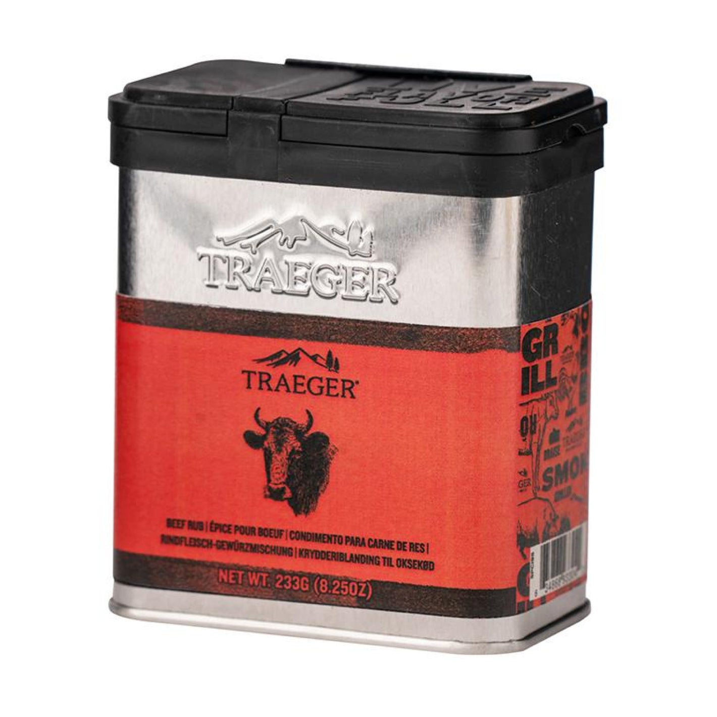 Traeger BBQ "RUB" ENROBAGE D'ÉPICES pour BŒUF SPC195